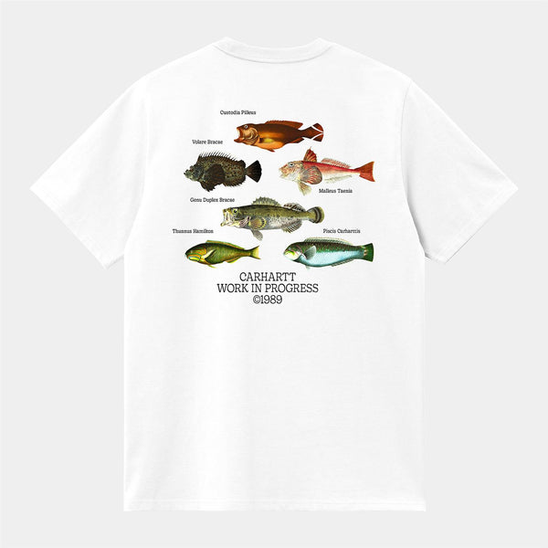 S/S Fish T-Shirt - White