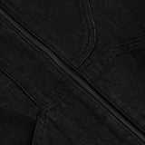 Denim Twill Jacket - Black Washed