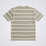 Johannes Organic Multicolour Stripe T-shirt - Clay