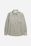 Algot Relaxed Cotton Linen Shirt - Ivy Green