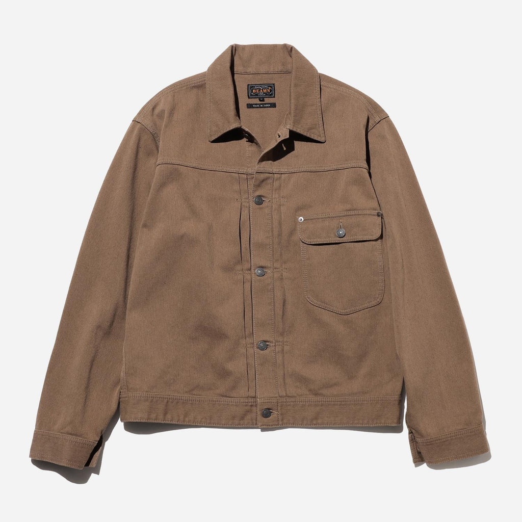 Digger Jacket OC Pique - Organic Brown Cotton