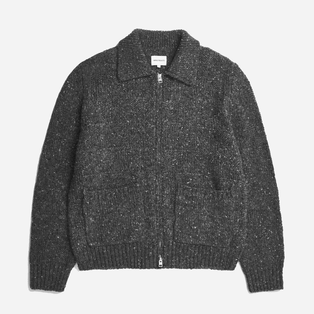 Erik Donegal Diamond Jacket - Charcoal Grey