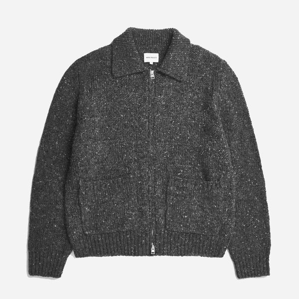Erik Donegal Diamond Jacket - Charcoal Grey