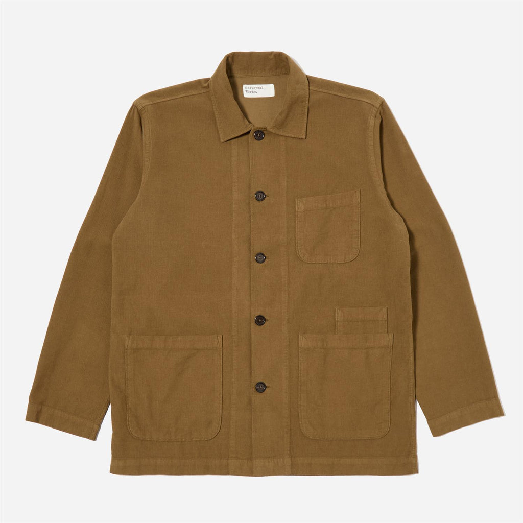Bakers Overshirt Fine Cord - Khaki