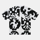 Clogged Bear T-Shirt All Over Print - Black/White