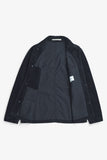 Folke Wide Corduroy Chore Jacket - Dark Navy