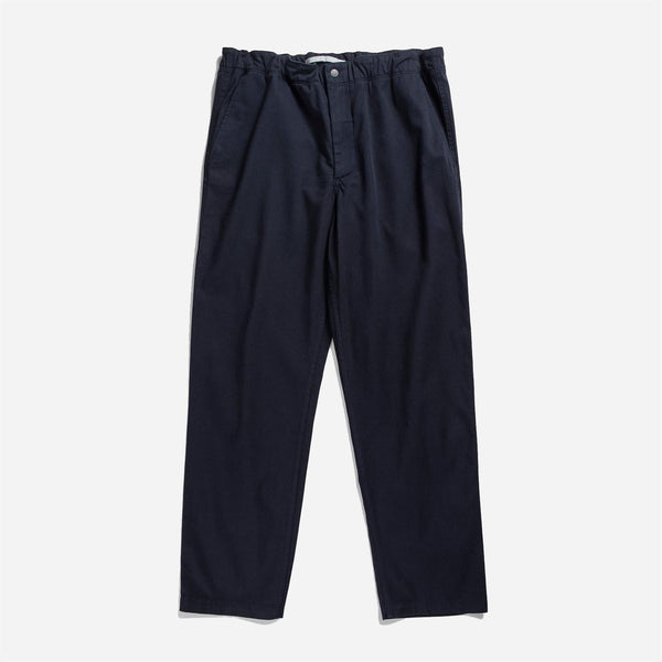 Trysil Regular Organic Stretch Twill Trouser - Dark Navy