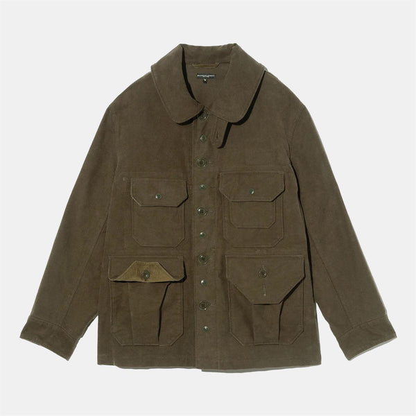 Cruiser Jacket - Olive Cotton Moleskin