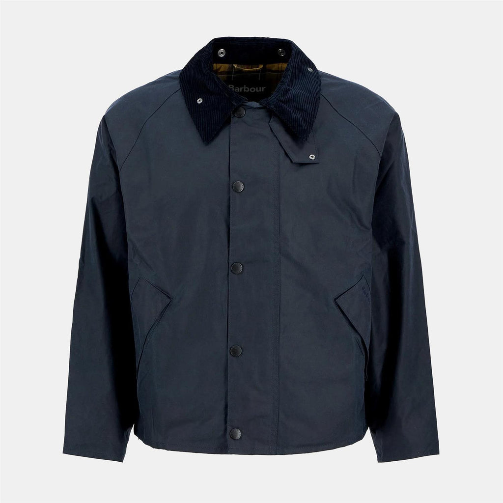Transport Waxed Jacket - Navy