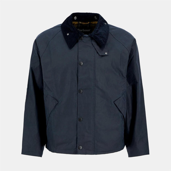 Transport Waxed Jacket - Navy