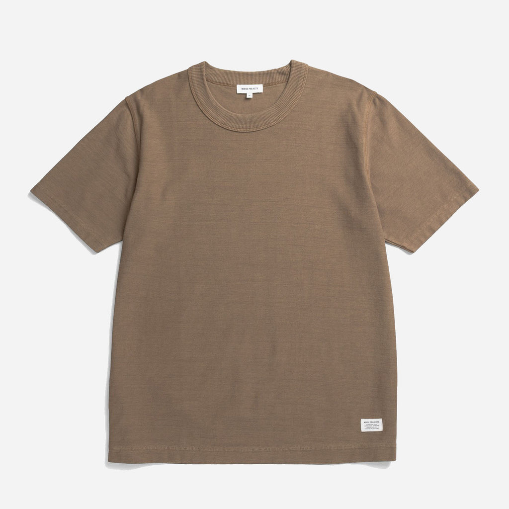 Elmelunde Organic Dry Cotton GMD T-shirt - Walnut