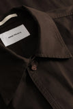 Arresskov Compact Cotton Overshirt - Delicioso Brown