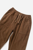 Corduroy Chef Pants - Bark