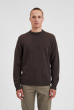 Norse Standard Merino Lambswool Sweater -Heathland Brown