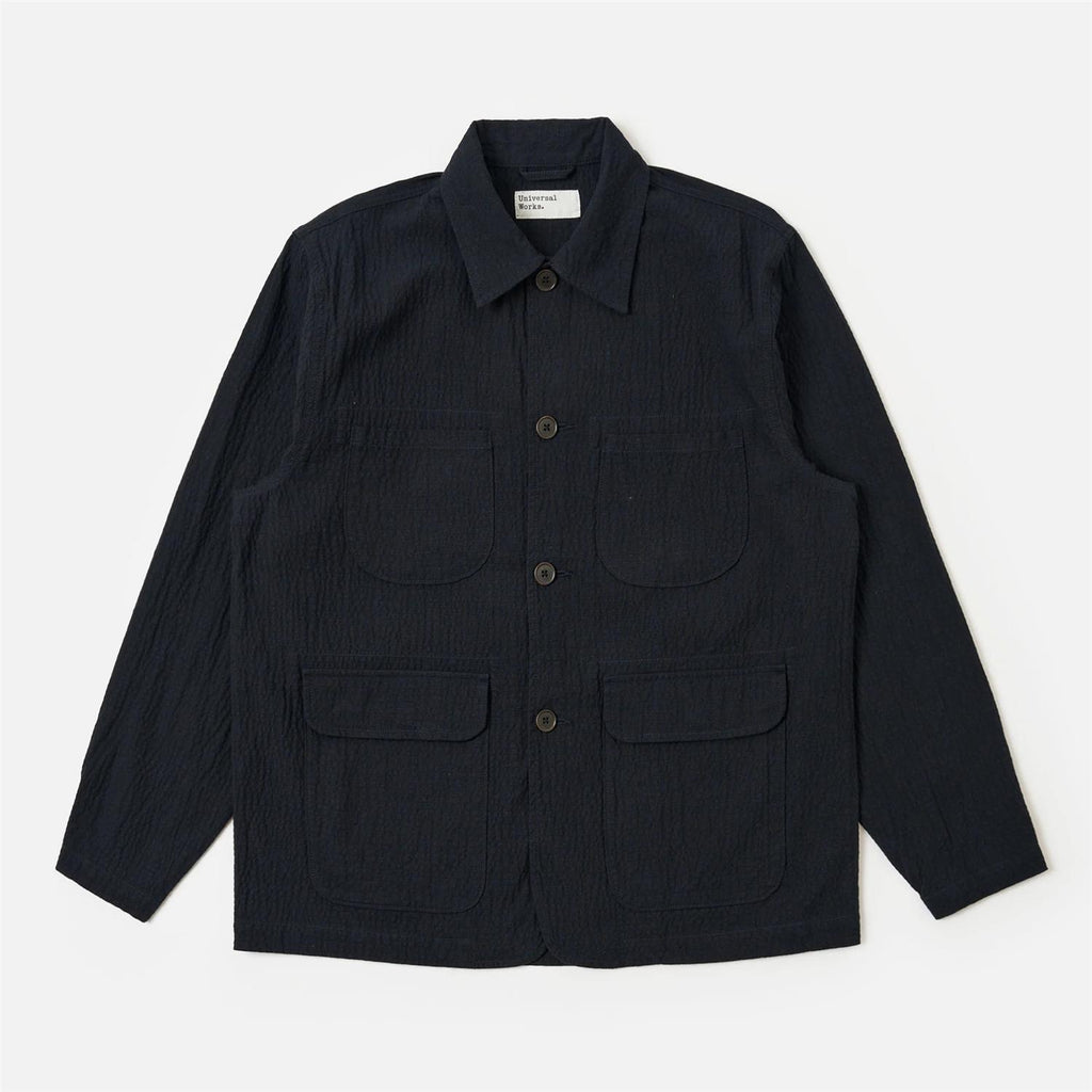 Ospina Cotton Labour Jacket - Dark Navy