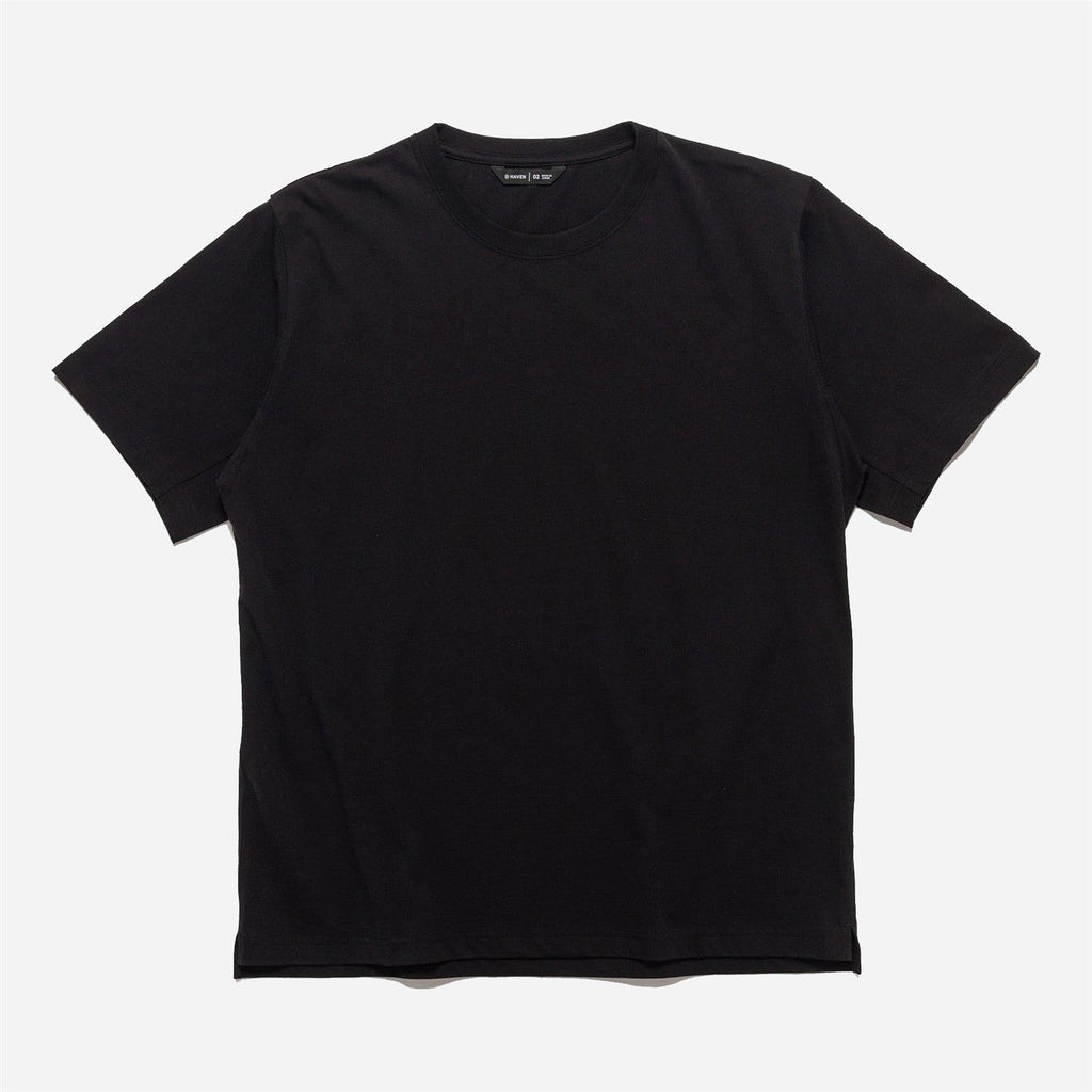 Excel Relaxed Fit T-Shirt - Siro Cotton - Black
