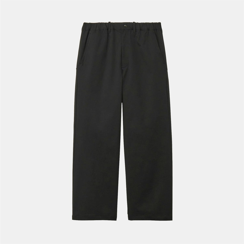 Baggy Straight Pants - Black