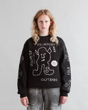 Outdoors Knit - Black