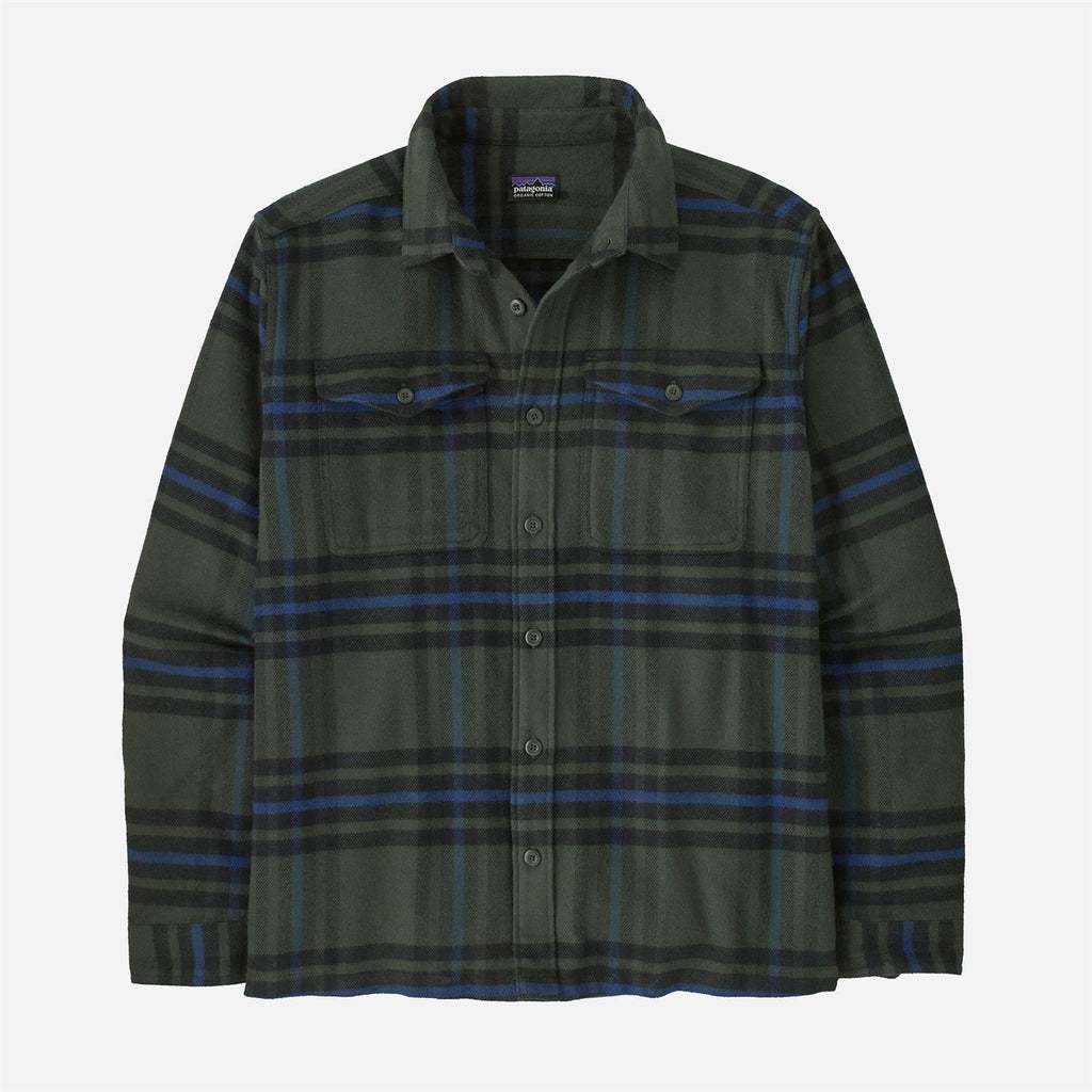 Fjord Flannel Shirt - Catch: Old Growth Green