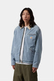 OG Detroit Jacket - Blue/Dusty H Brown (dark used wash)