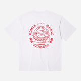 Edwin Music Channel T-shirt - White/Red