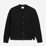 Norse Standard Merino Lambswool Cardigan - Black