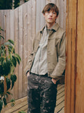 Rig Jacket Bio Wash Cotton Denim - Taupe