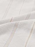 Square Pocket Shirt Monk Organic Stripe - Dove