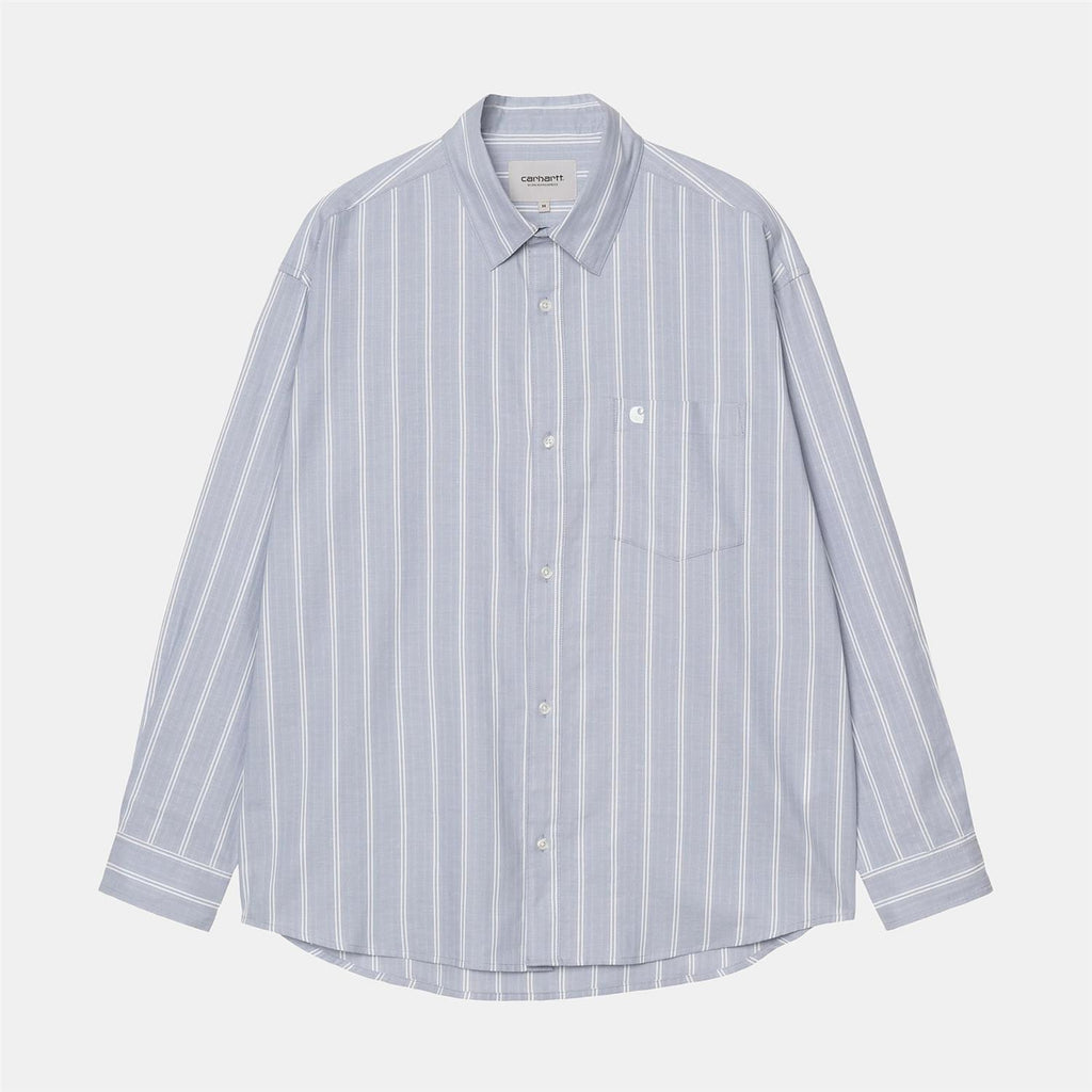 L/S Beale Shirt Beale Stripe - Gentle Blue