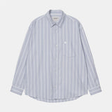 L/S Beale Shirt Beale Stripe - Gentle Blue