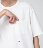 COOLMAX Jersey Pocket Tee - White