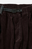 corduroy pants - dark brown