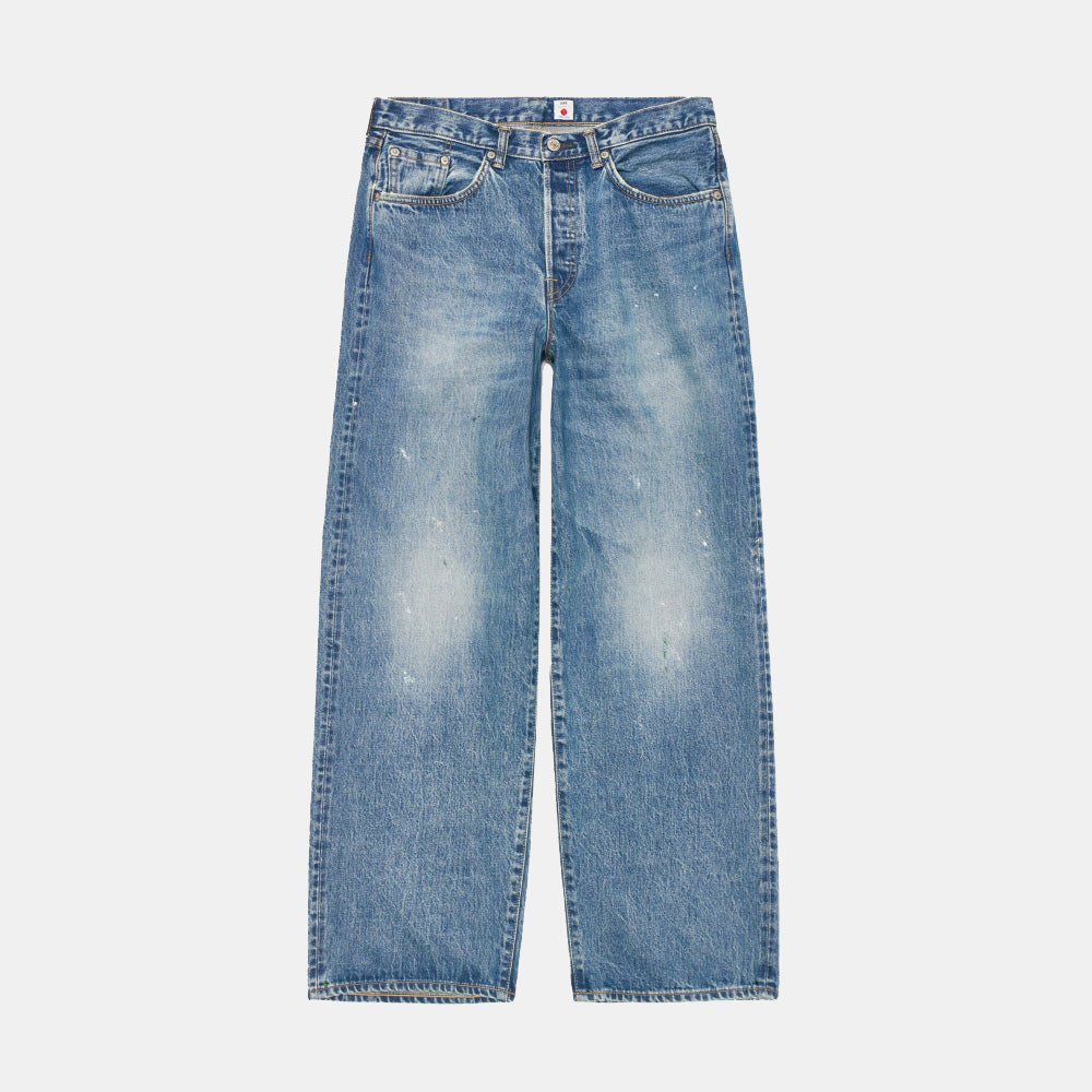 Wide Pant - Blue - Mid Used Paint