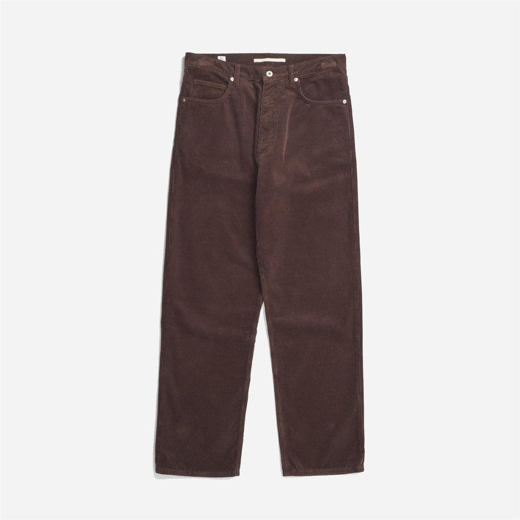 Mogens Relaxed 5 Pocket Wide Wale Corduroy - Espresso