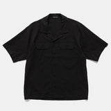 Jasper Shirt  Vintage Linen Poplin - Black