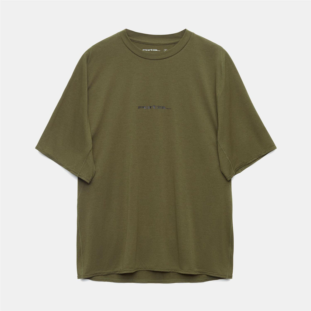 Lateral Peak SS T - Dark Olive
