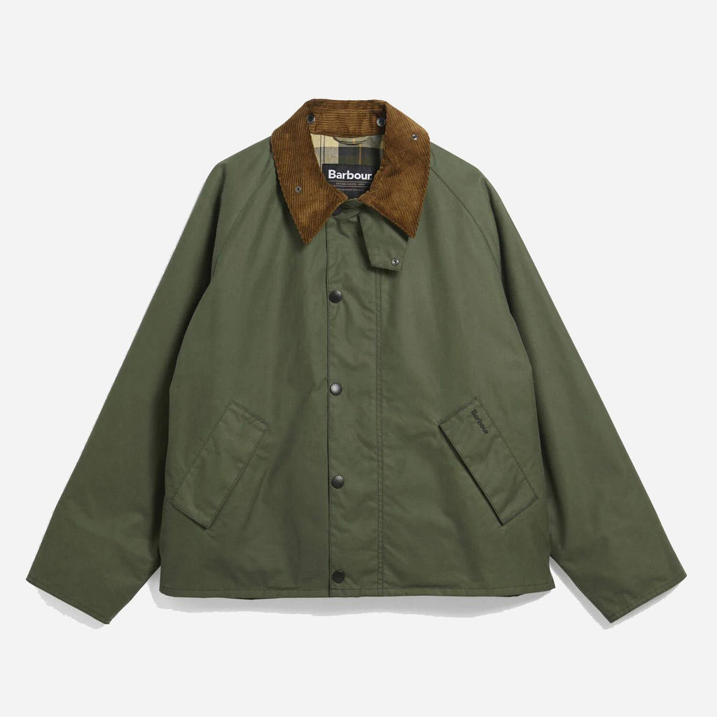 Transport Waxed Jacket - Light Moss