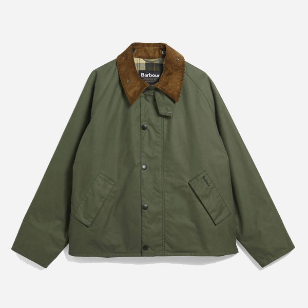 Transport Waxed Jacket - Light Moss