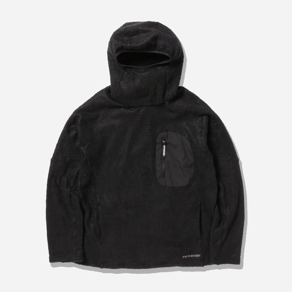 alpha direct hoodie 2 - black