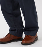 Wide Chino Pants - Navy