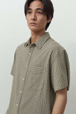 Essential Half Shirt - Mud Check
