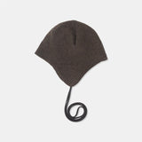 Ear Flap Beanie - Brown