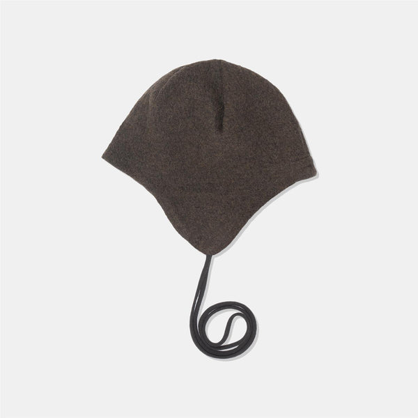 Ear Flap Beanie - Brown