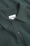 Norse Standard Merino Lambswool Polo - Forrest