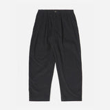 Organic Fine Cord Oxford Pant - Black
