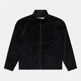 Corduroy Training Zip Jacket - Black