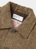 OG Bakers Jacket  Harris Tweed - Sand/Brown