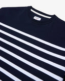 Striped Mariner Top - Navy/White