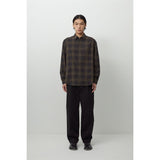 Primary Shirt - Dark Olive Plaid