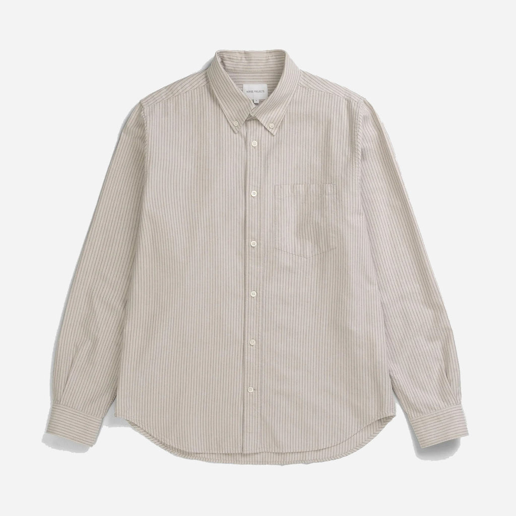 Norse Standard Oxford BD Shirt - Dark Dust Green